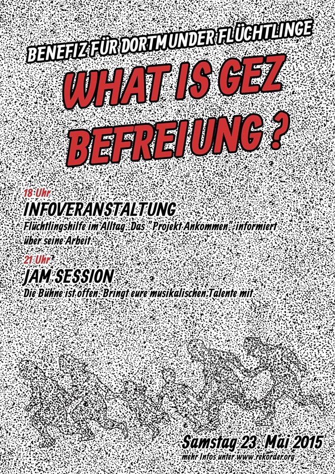 What is GEZ Befreiung? / Infoveranstaltung und Jam Session