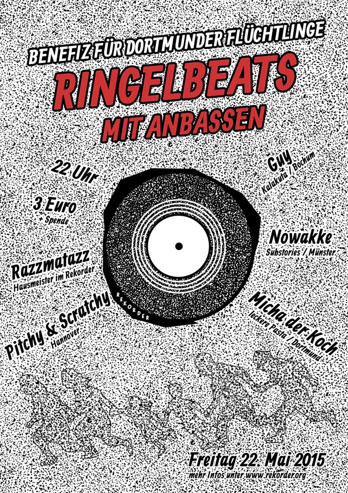 RINGELBEATS MIT ANBASSEN (Benefiz für Dortmunder Flüchtlinge)