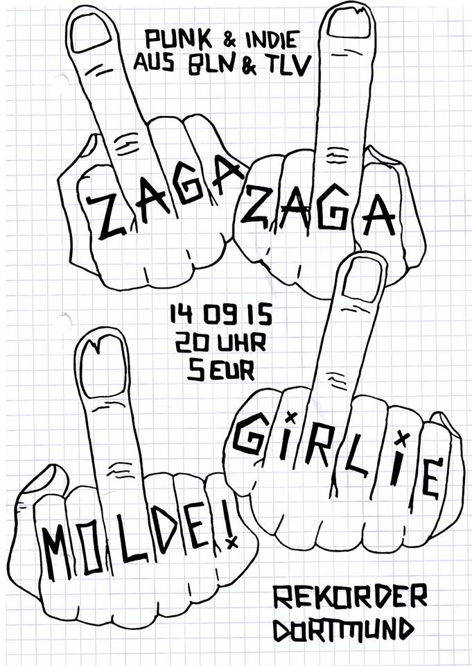 Konzert: Zaga Zaga, Molde, Girlie