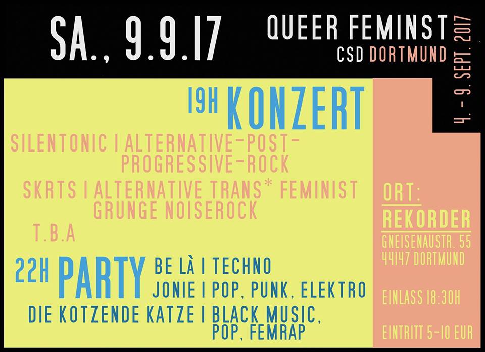 Konzert & Party: Queer Feminist
