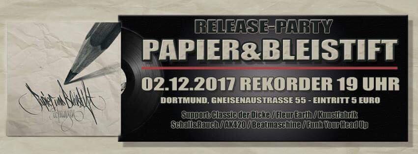 Release Konzert: Papier&Bleistift