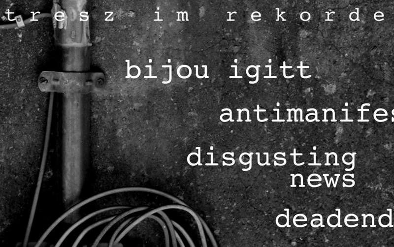 SIR: Bijou Igitt // Antimanifest // Disgusting News // Deadends