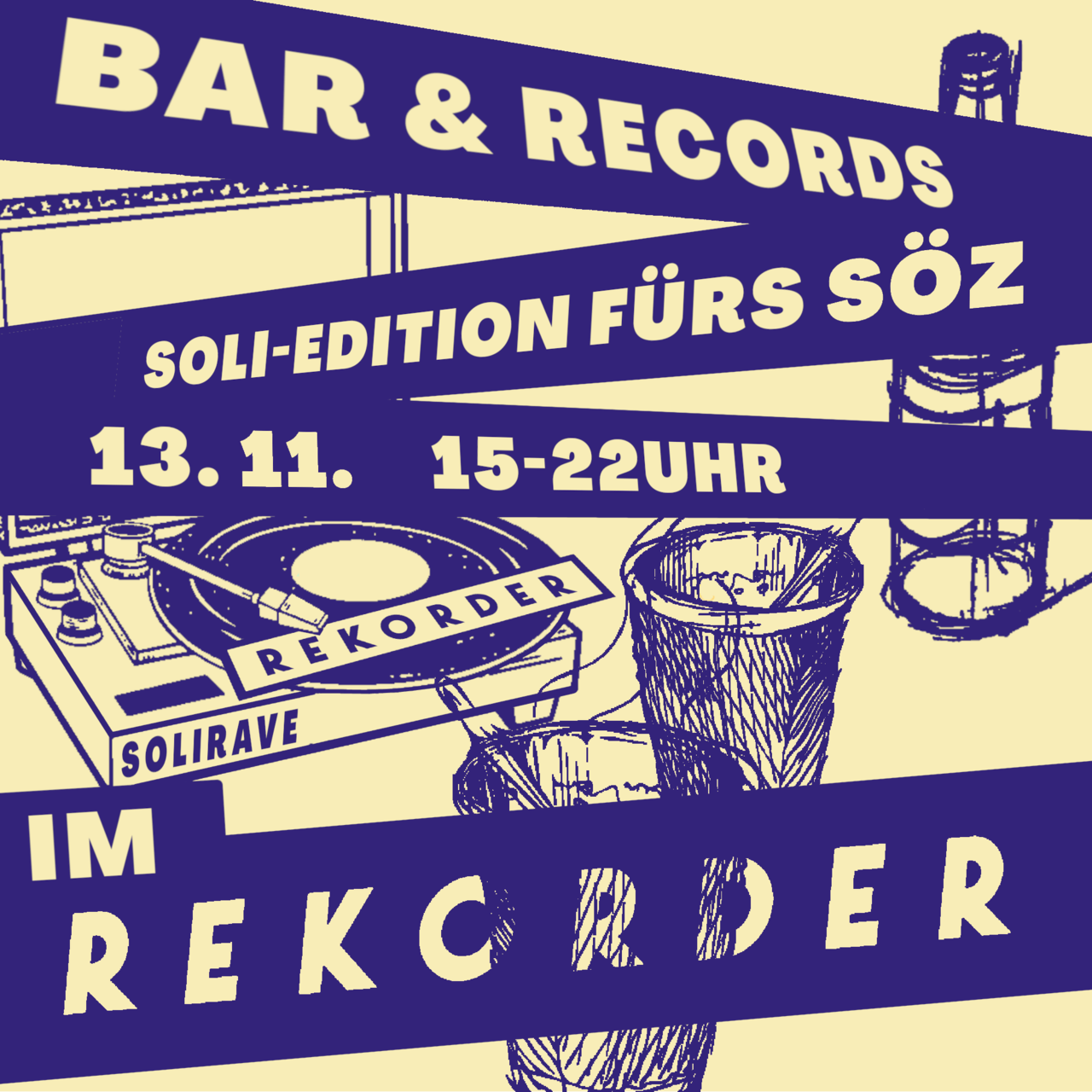 Bar & Records - Soli Edition fürs SÖZ!