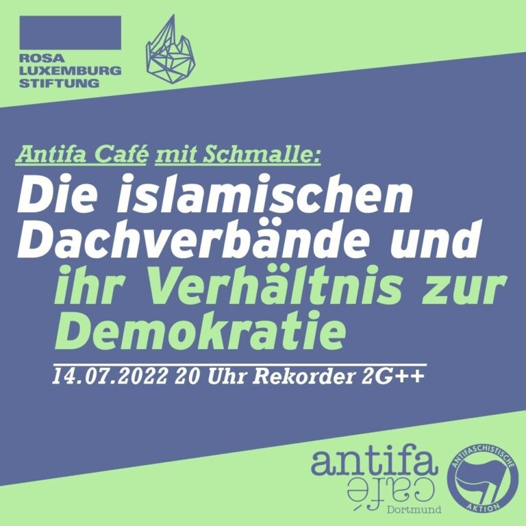 Antifa Café: Die islamischen Dachverbände und ihr Verhältnis zur Demokratie