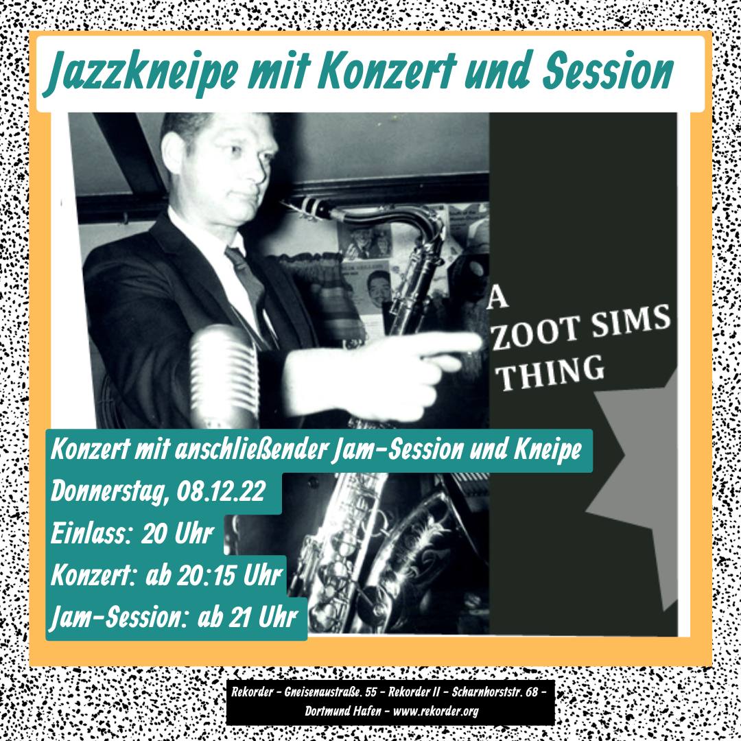 Jazzkneipe mit Konzert und anschließender Jam-Session
