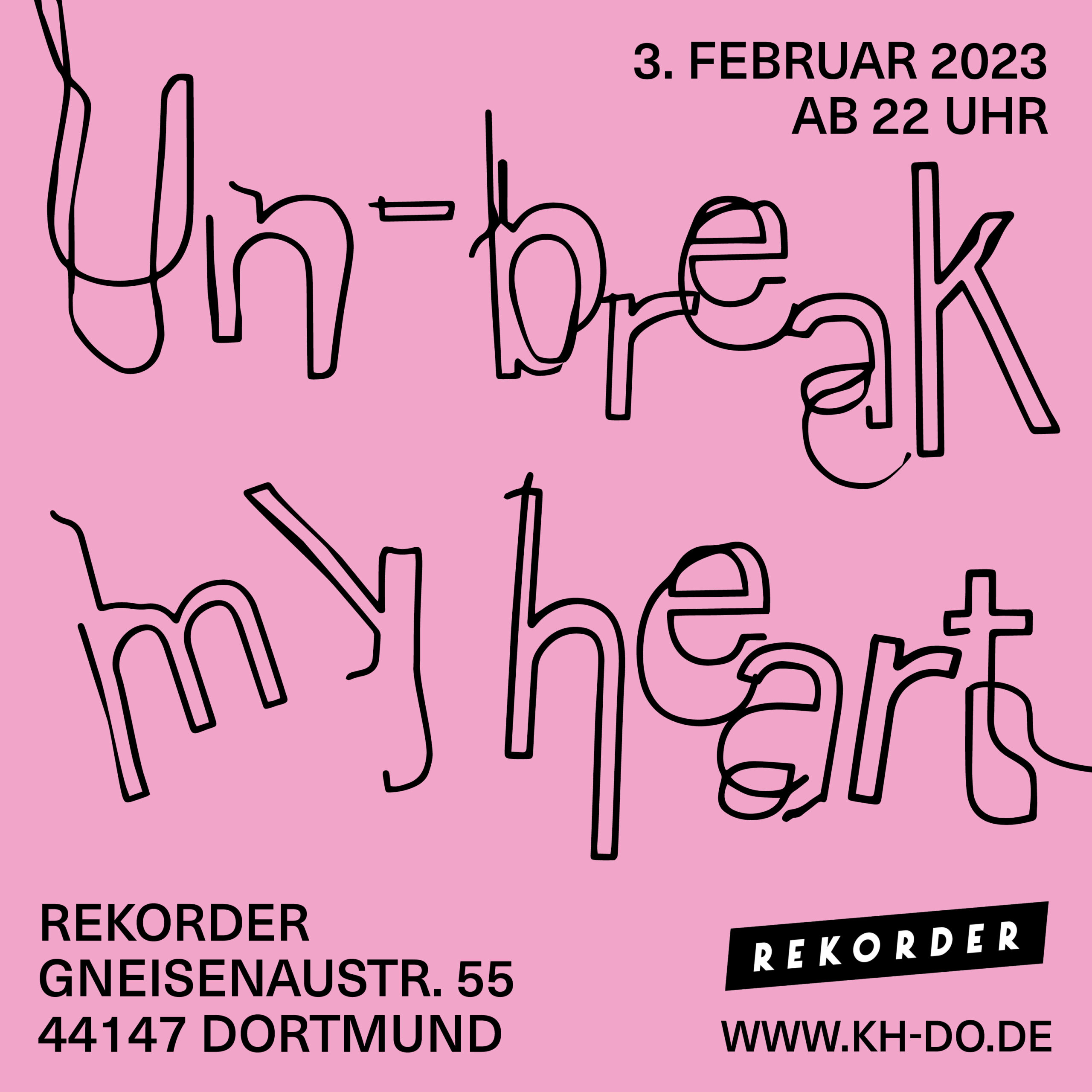 Un-Break My Heart	- Karaokebar, Live DJ Sets, Tattoo Games uvm.